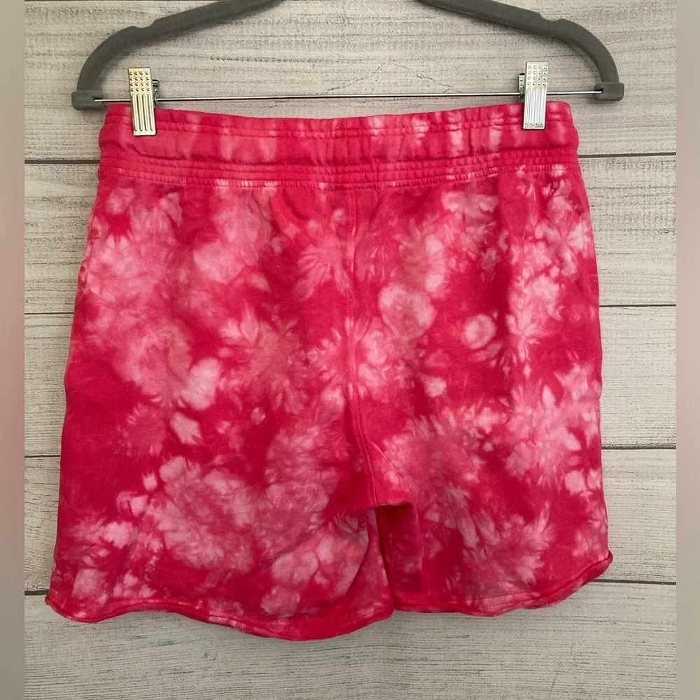 DKNY Sport | NWT Women’s Izu Pink Tie Dye Shorts - Picture 2 of 7